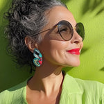 Load image into Gallery viewer, Aros Ilustración Mariposa Callithea M