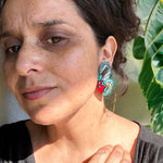 Load image into Gallery viewer, Aros Ilustración Mariposa Callithea M