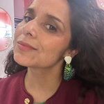 Load image into Gallery viewer, Aros Alas Mariposa Atardecer de Madagascar con Uñeta de Plata