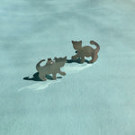 Load image into Gallery viewer, Aros Gatos Plata