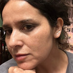 Load image into Gallery viewer, Aros solitario trepador cucharita de plata