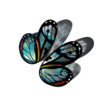 Load image into Gallery viewer, Hoops Illustration Half Butterfly Ithomia M