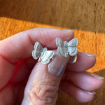 Load image into Gallery viewer, Silver Butterflies Earrings