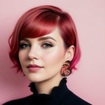 Load image into Gallery viewer, Aros Ilustración Media Mariposa Acraea M