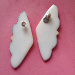 Load image into Gallery viewer, Peridrome Moth Illustration Hoops