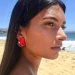 Load image into Gallery viewer, Hoops Illustration Mini Butterfly Wings Tatochila with pin