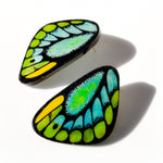 Load image into Gallery viewer, Hoops Illustration Butterfly Bird Wing with pin