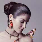 Load image into Gallery viewer, Hoops Illustration Medium Acraea XL Butterfly with pin