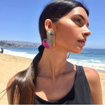 Load image into Gallery viewer, Illustration Medium Crystal Butterfly Earrings XL