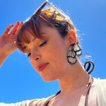 Load image into Gallery viewer, Hoops Illustration Half Butterfly Metona Grandiosa XL