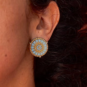 Aros Ensamblaje 107. Cabuchón original años 40