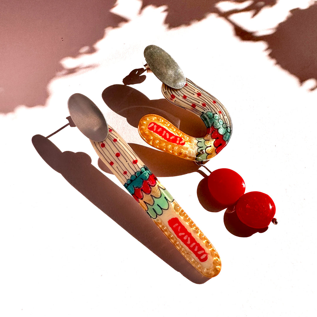 Aros Garabatos Rayados