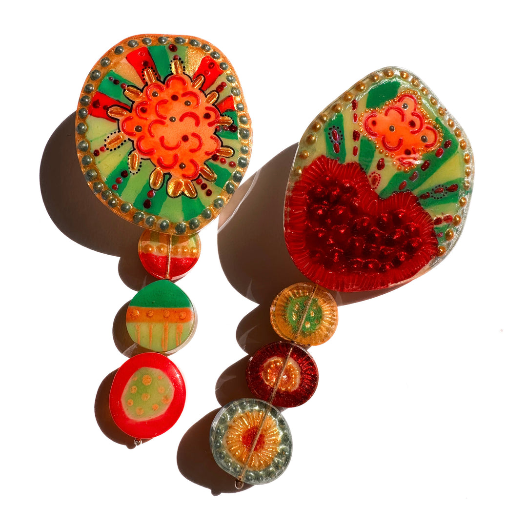 Aros Orejeras.  Colección Garabatos