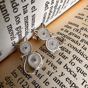 Aro gatos filigrana plata. Lo vi lo amé lo traje Colombia