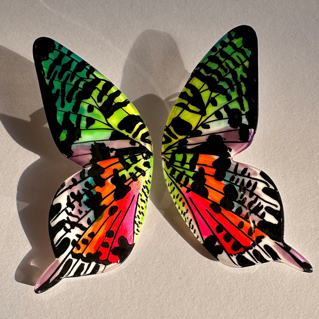 Preventa Aros Ilustración Mariposa Atardecer de Madagascar XL (entrega 19 junio)