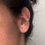 Load image into Gallery viewer, Aro cuff filigrana ondas de plata. Lo vi lo amé lo traje Colombia