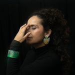 Load image into Gallery viewer, Preventa Aros Mantis Flor 6cm. Entrega miércoles 29 abril