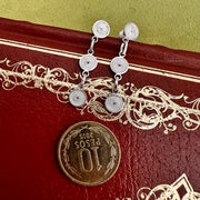 Aro 3 discos filigrana plata. Lo vi lo amé lo traje Colombia