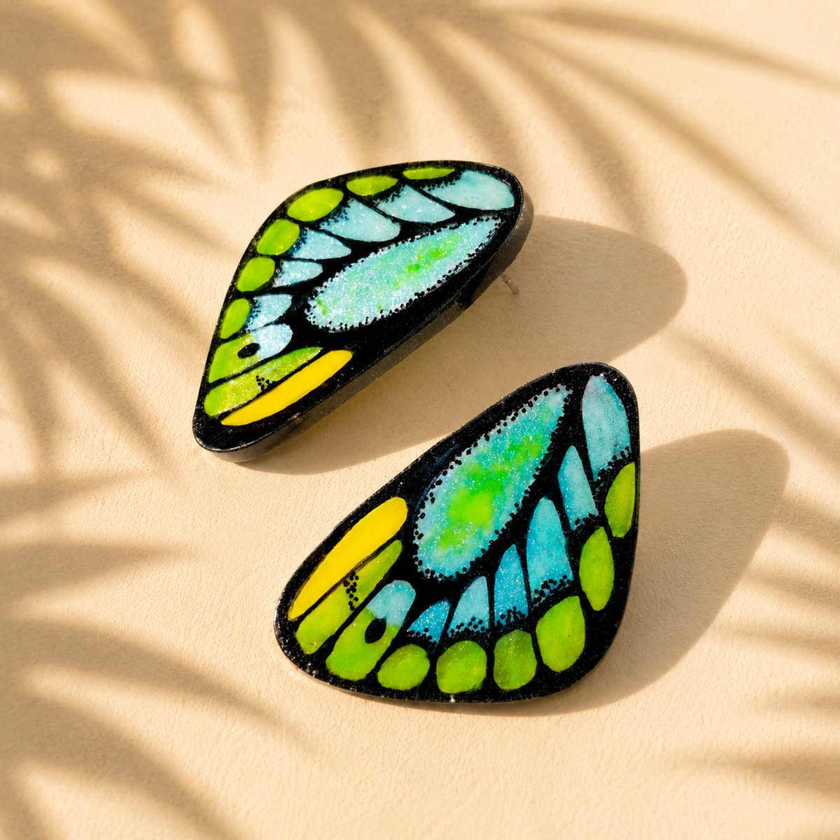 Aros Ala De Pajaro Con Pin