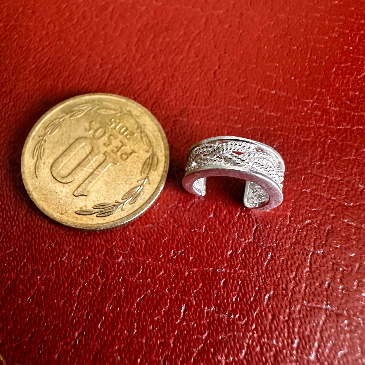 Aro Cifra Filigrana Trenzada De Plata Lo Vi Lo Ame Lo Traje Colombia
