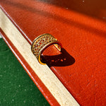 Load image into Gallery viewer, Aro cuff encaje filigrana plata baño oro. Lo vi lo amé lo traje Colombia