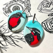 Aros Retratos de Loicas y Plata