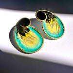 Load image into Gallery viewer, Turquoise Shell Earrings. Pacific Collection