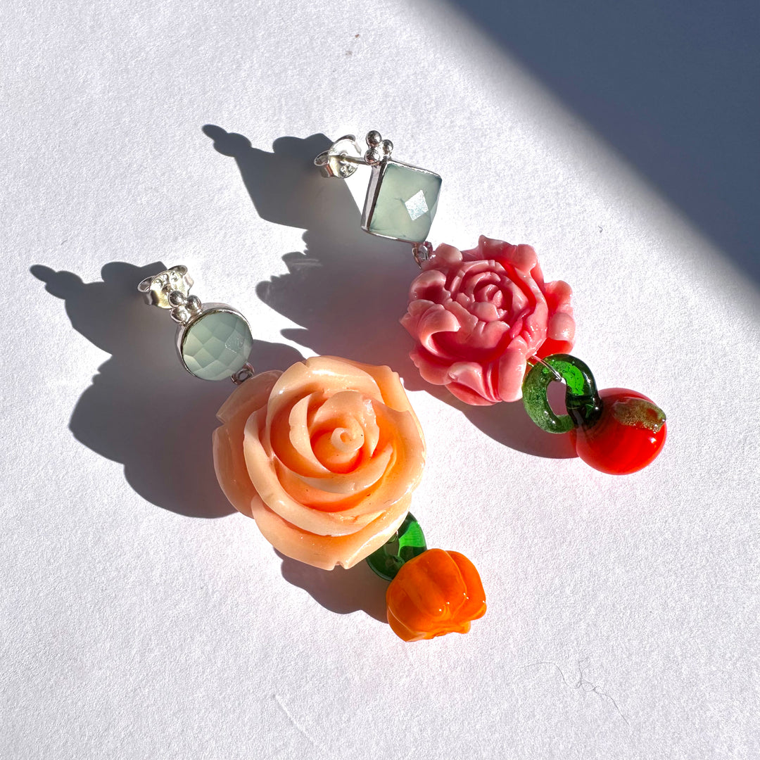 Aros ensamblajes calcedonia frutal