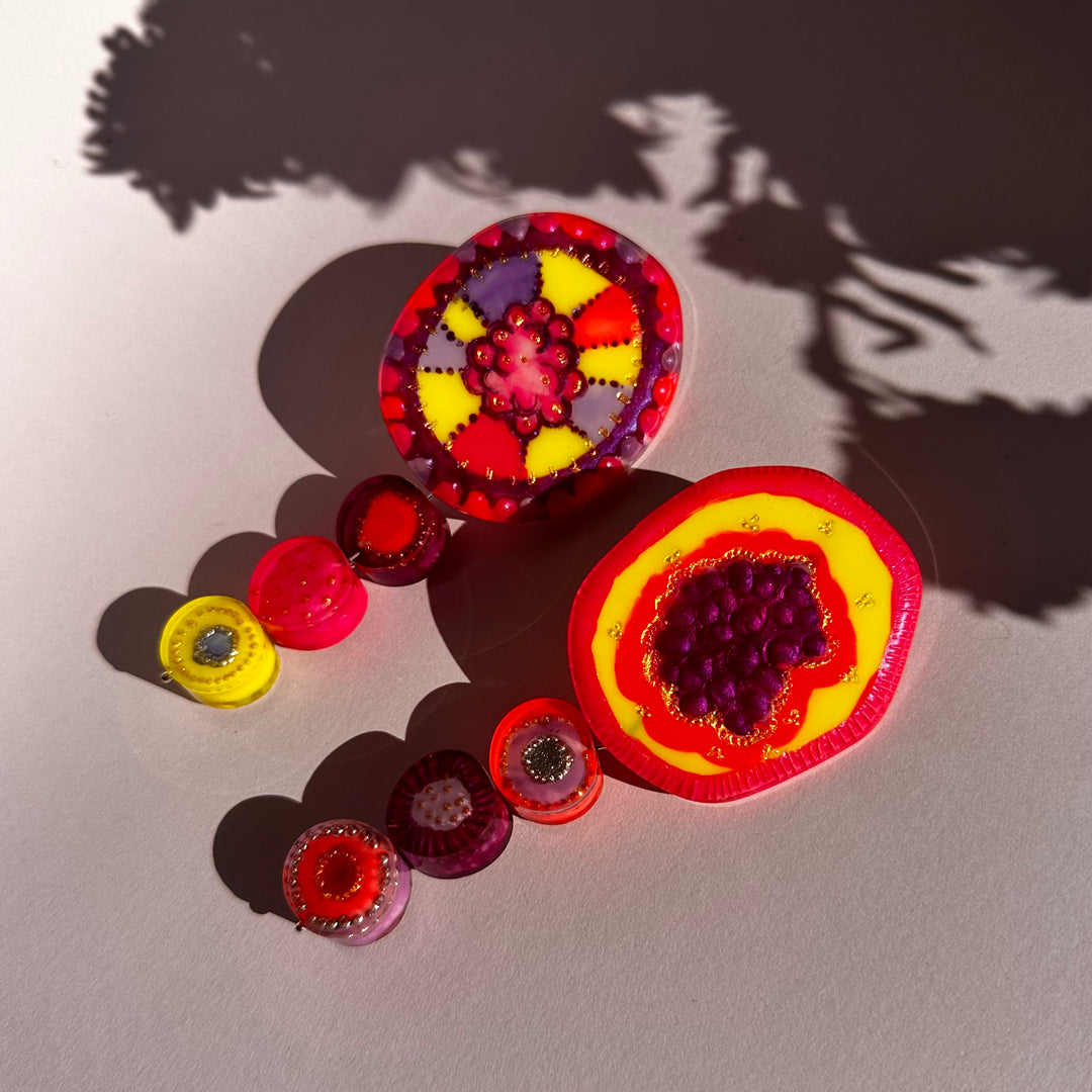 Aros Orejeras.  Colección Garabatos