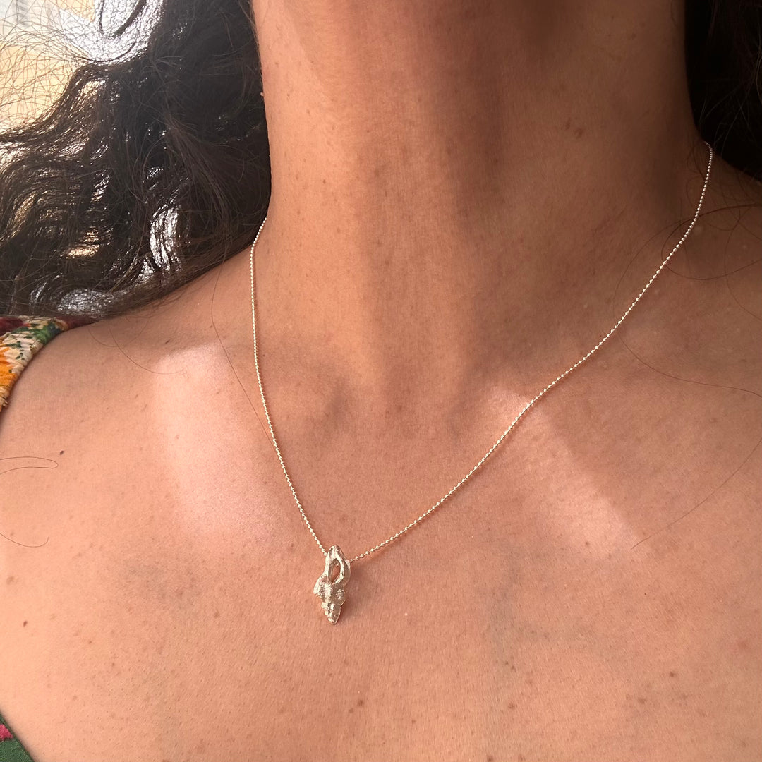 Collar Caracolito de Plata