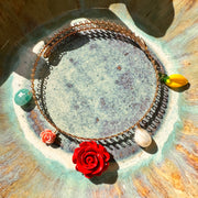 Collar Choker Tutti Frutti Dorado