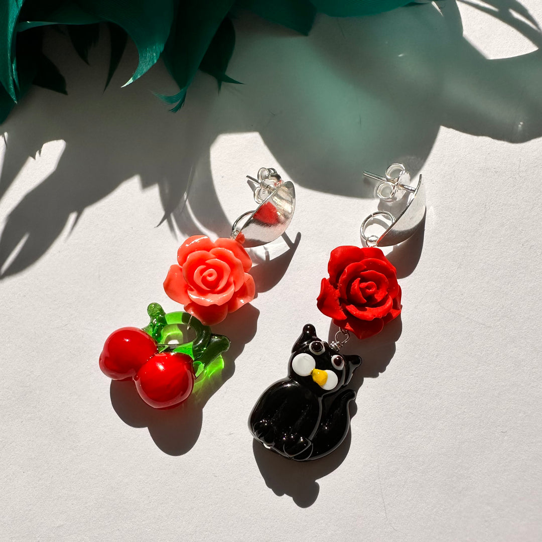 Aros Tutti Frutti Rosas Gato