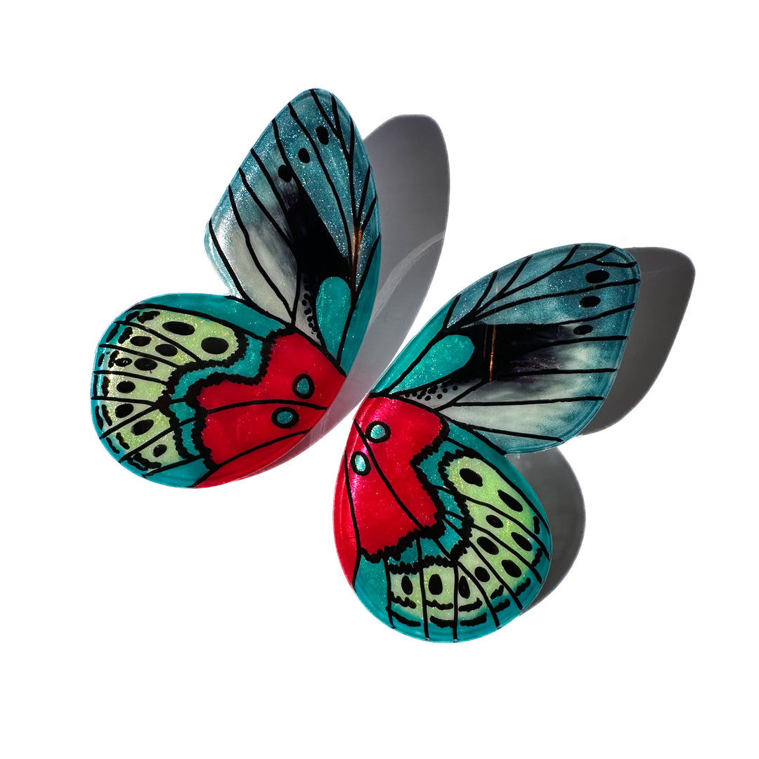 Aros Ilustración Mariposa Callithea XL