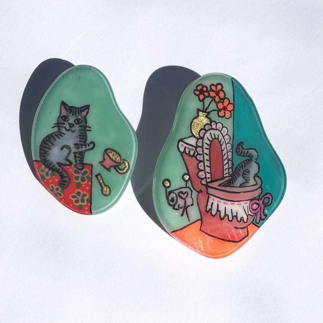 Aros Gatos Tazas