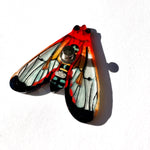 Load image into Gallery viewer, Cosmosome Moth Illustration Pin
