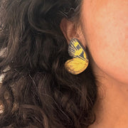 Aros Ilustración Mariposa Argopteron Dorada S