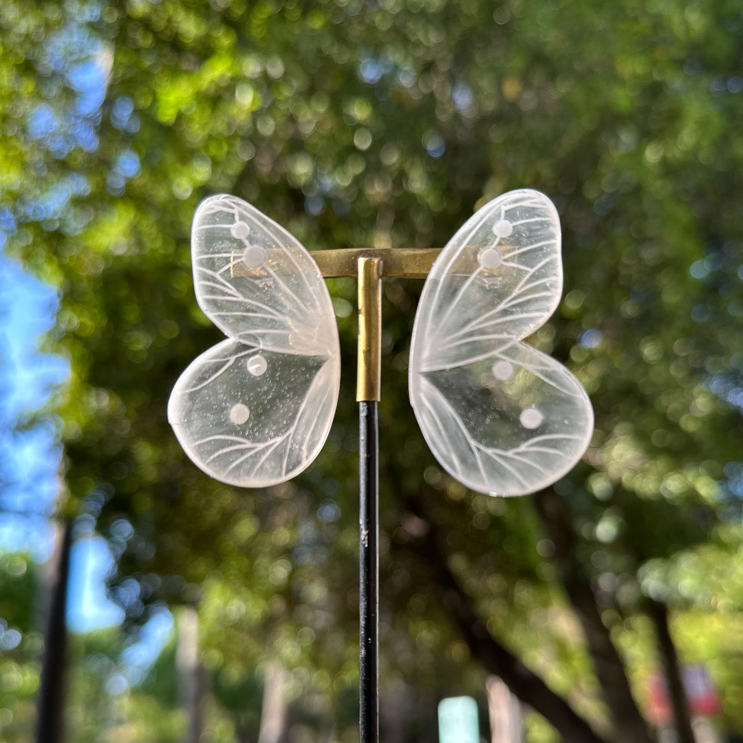 Aros Ilustración Mariposa Noctura Translúcida M