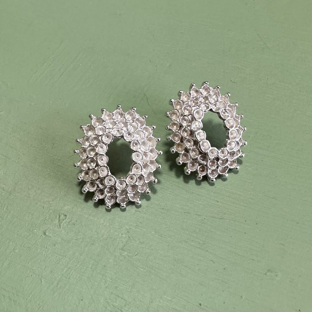 Aros Boca de Coral. Plata