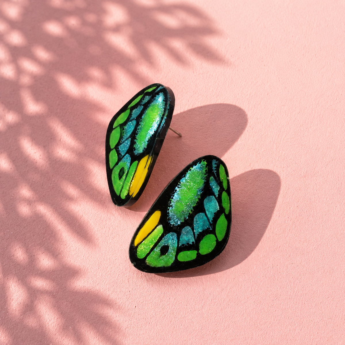 Aros Ala De Pajaro Mini Con Pin