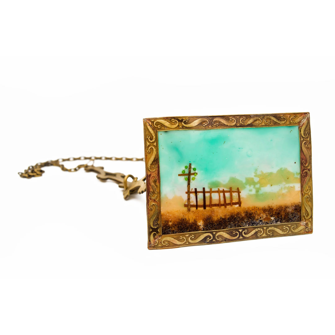 Bronze Box Necklace Always Alive Collection