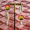 Aros Ensamblaje Botánico 13. Plata y Folia Oro
