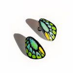 Load image into Gallery viewer, Mini Bird Wing Illustration Butterfly Earrings with pin
