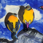 Load image into Gallery viewer, Rings Illustration Little Patagonian Cometocino Birds