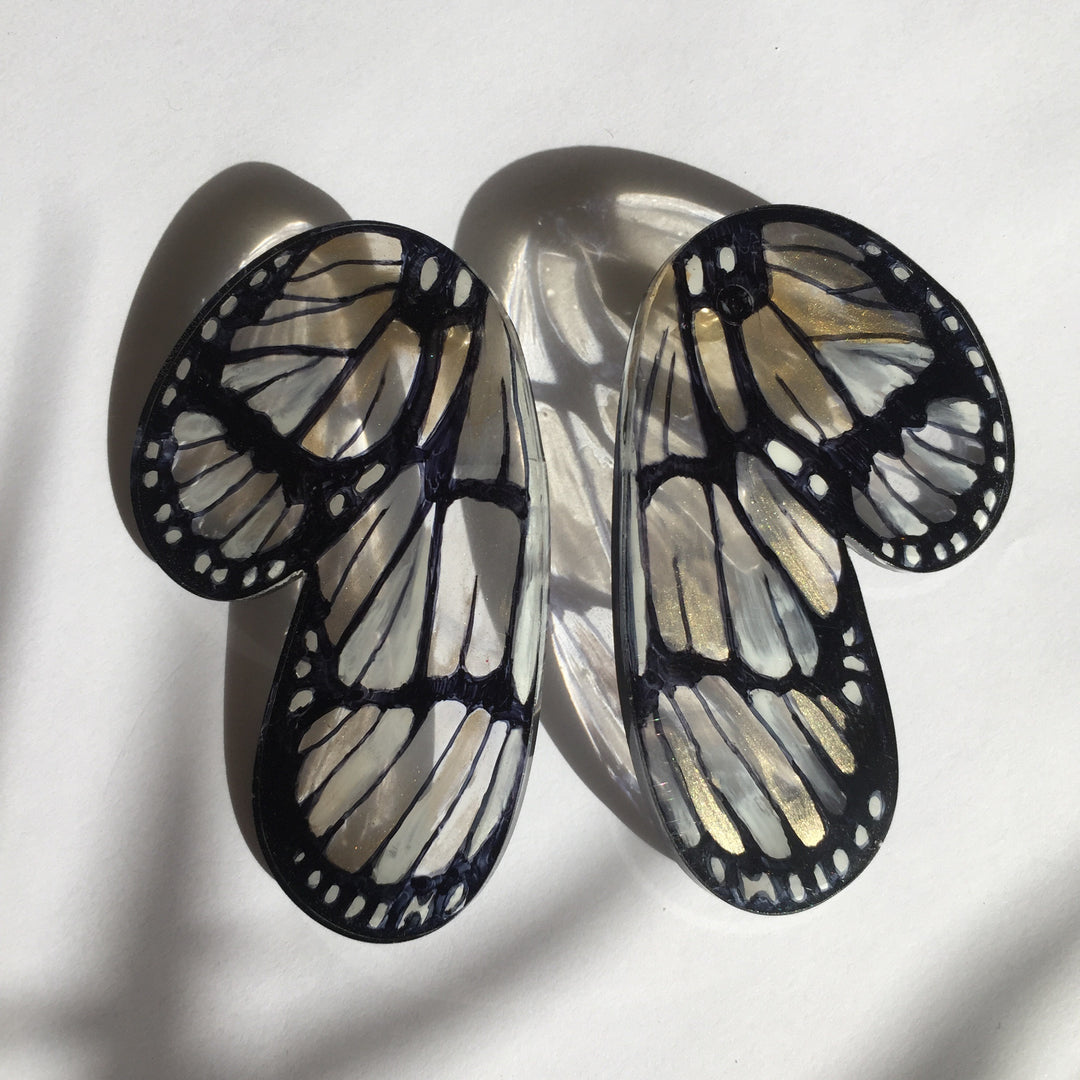 Hoops Illustration Half Butterfly Metona Grandiosa XL