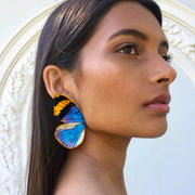 Aros Ilustración Media Mariposa Euphaedra Tornasol tamaño XL